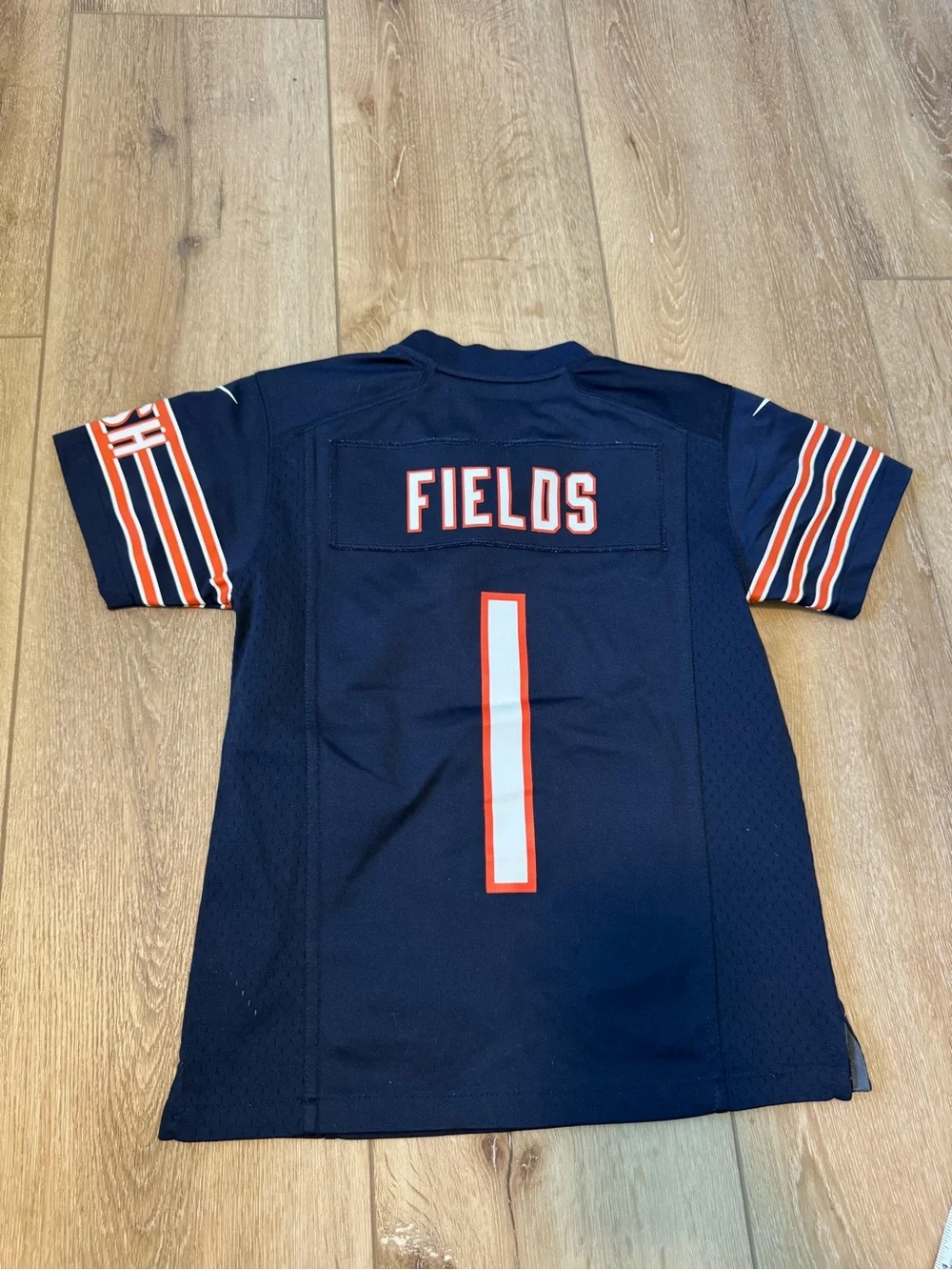 NFL Chicago Bears Football Jersey Nike Size Youth Small #1 Justin Fields